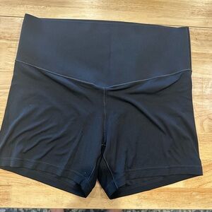 Aerie OFFLINE Black Biker Shorts